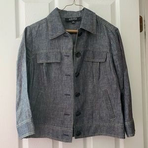 Kasper Denim Chambray Jacket